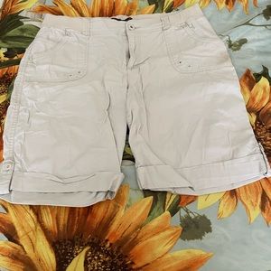 Khaki Shorts by Gloria Vanderbilt